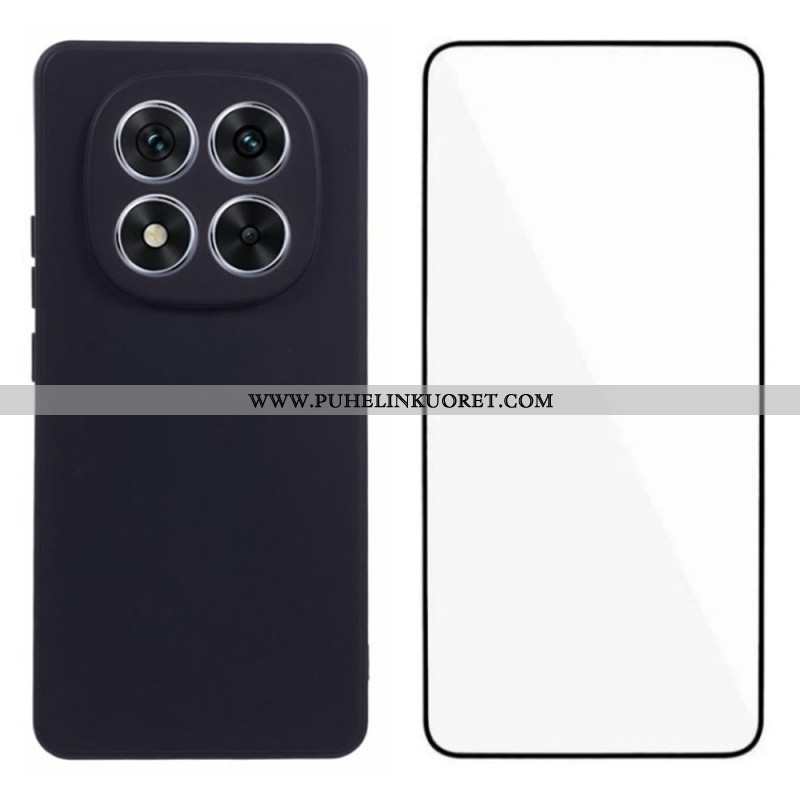 Kuori Xiaomi Redmi Note 14 Pro Plus 5g Silikoni Ja Näytönsuoja Suojakuori