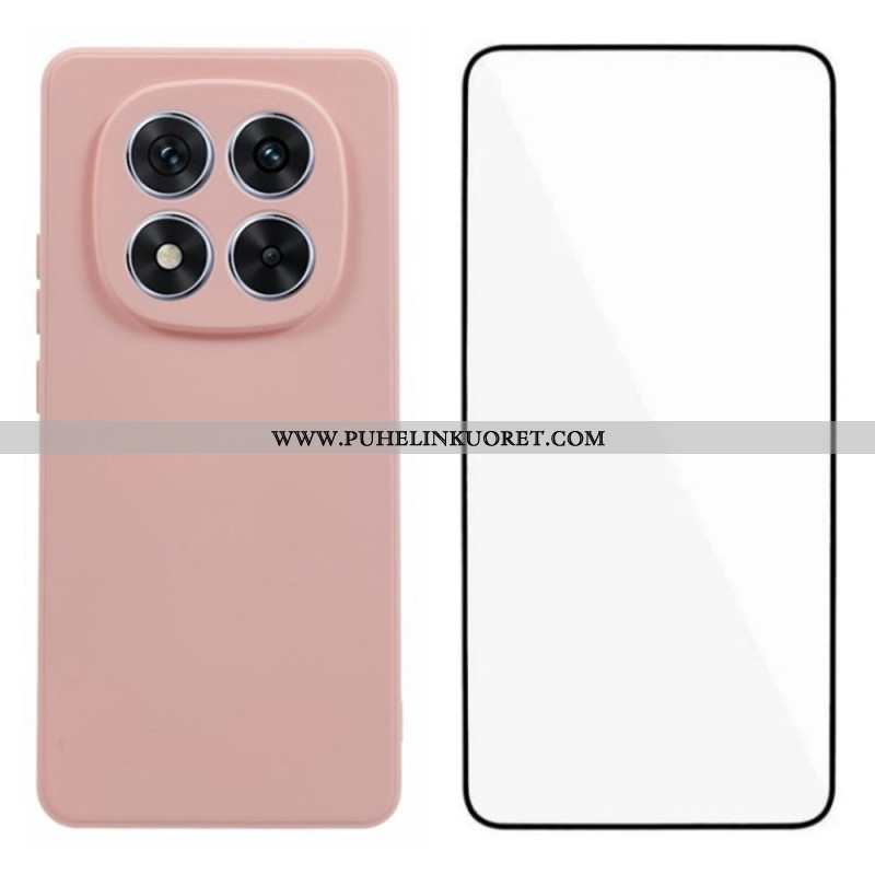 Kuori Xiaomi Redmi Note 14 Pro Plus 5g Silikoni Ja Näytönsuoja Suojakuori