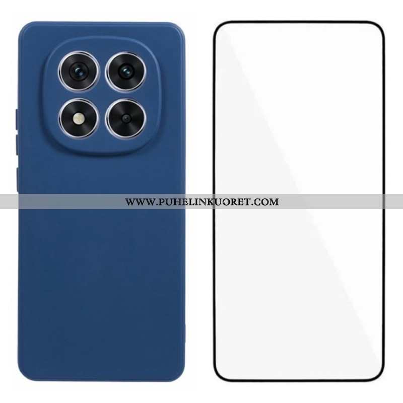 Kuori Xiaomi Redmi Note 14 Pro Plus 5g Silikoni Ja Näytönsuoja Suojakuori
