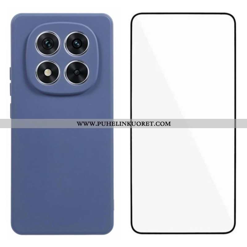 Kuori Xiaomi Redmi Note 14 Pro Plus 5g Silikoni Ja Näytönsuoja Suojakuori
