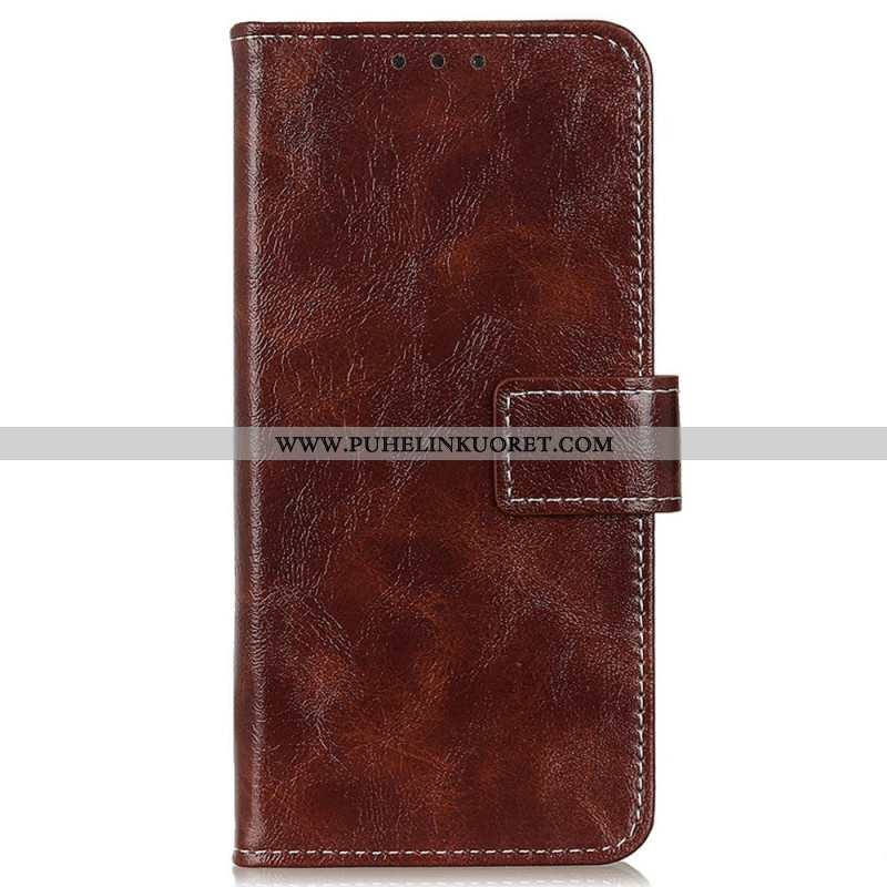 Kotelot Xiaomi Redmi Note 14s Kiiltävä Tekonahka Suojakuori