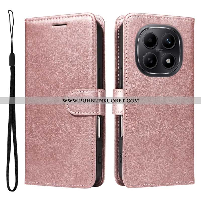 Kotelot Xiaomi Redmi Note 15 5g Puhelinkuoret Yksivärinen Nahkakuvio