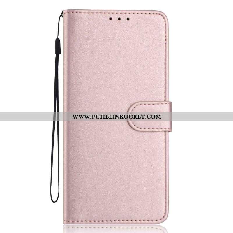 Kotelot Xiaomi Redmi Note 15 5g Yksivärinen Tekonahka