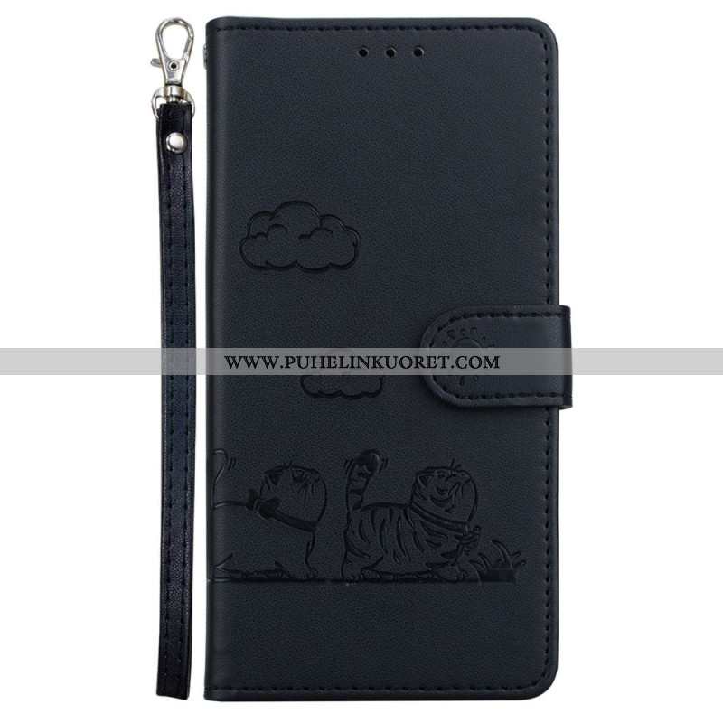 Kotelot Xiaomi Redmi Note 15 5g Puhelinkuoret Rfid-esto Ja Kissanpentukuvio