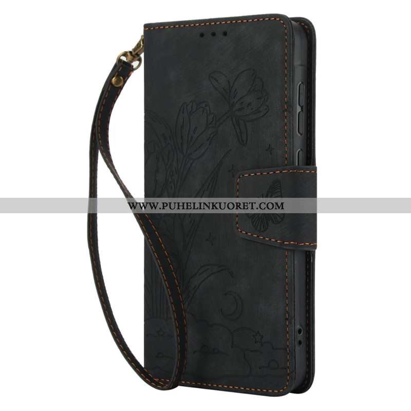 Kotelot Xiaomi Redmi Note 15 5g Kukkia Ja Perhosia Suojakuori