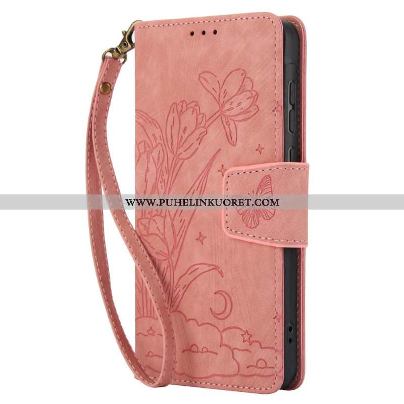 Kotelot Xiaomi Redmi Note 15 5g Kukkia Ja Perhosia Suojakuori