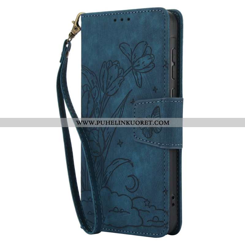 Kotelot Xiaomi Redmi Note 15 5g Kukkia Ja Perhosia Suojakuori