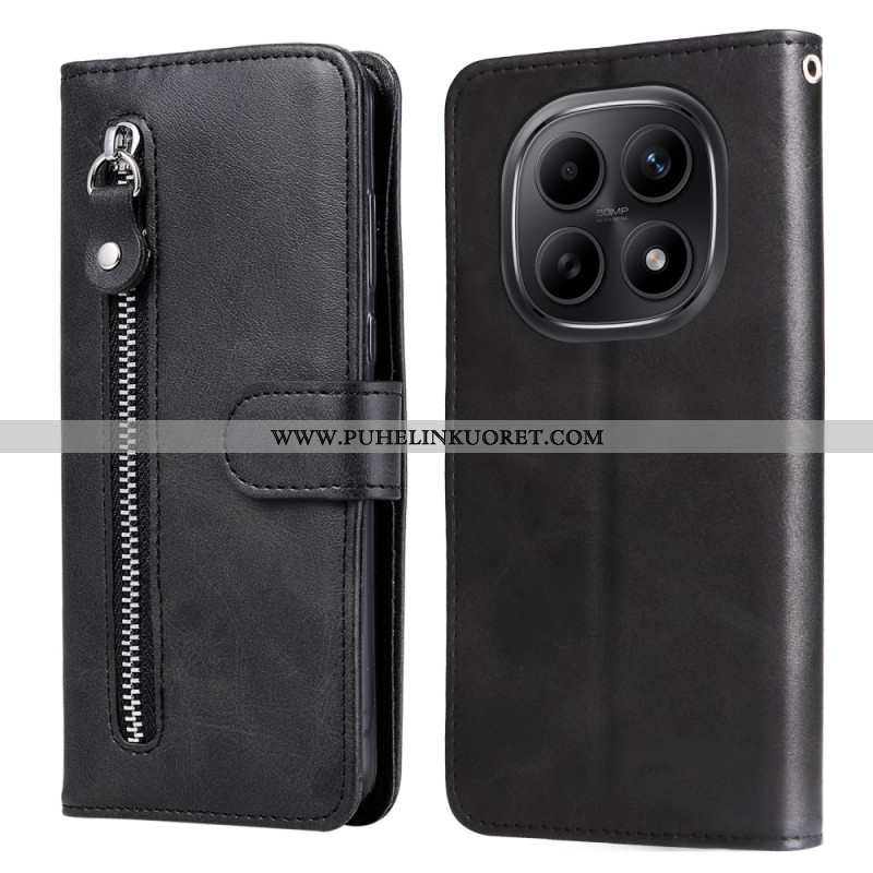 Kotelot Xiaomi Redmi Note 15 5g Vetoketjullinen Tasku Suojakuori