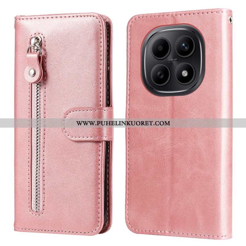 Kotelot Xiaomi Redmi Note 15 5g Vetoketjullinen Tasku Suojakuori