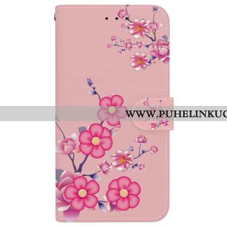 Kotelot Xiaomi Redmi Note 15 5g Sakura-kuvio Suojakuori