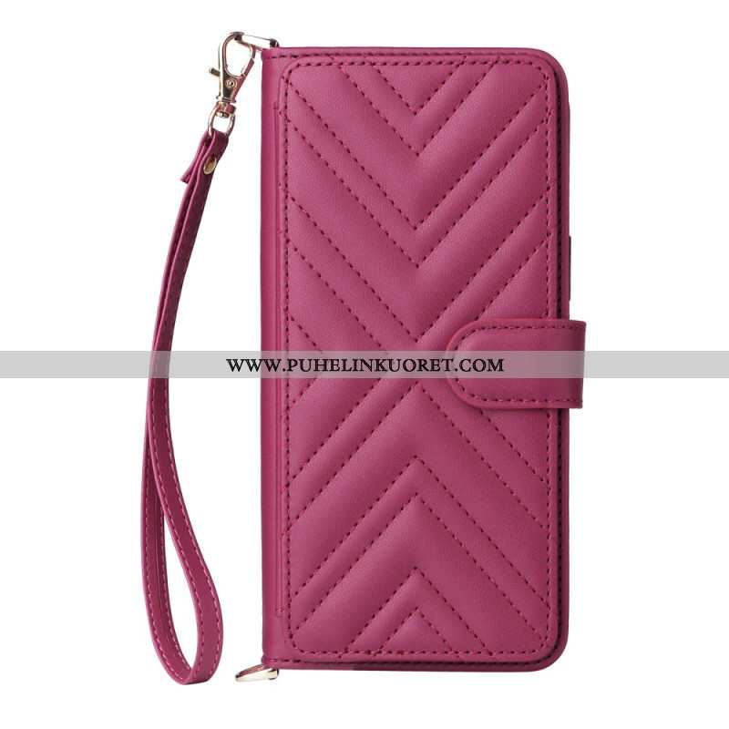 Kotelot Xiaomi Redmi Note 15 5g Tikattu Olkahihna Ja Hihna