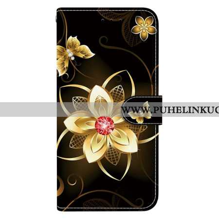 Kotelot Xiaomi Redmi Note 15 5g Puhelinkuoret Kultainen Kukka