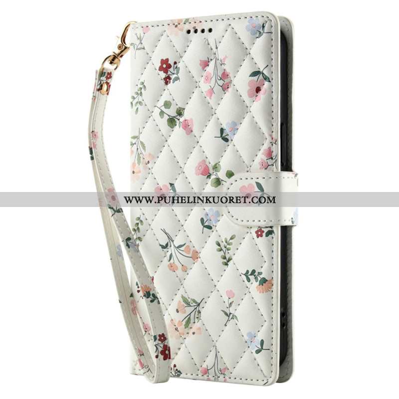 Kuoret Xiaomi Redmi Note 15 5g Kukkakuvioinen Hihna