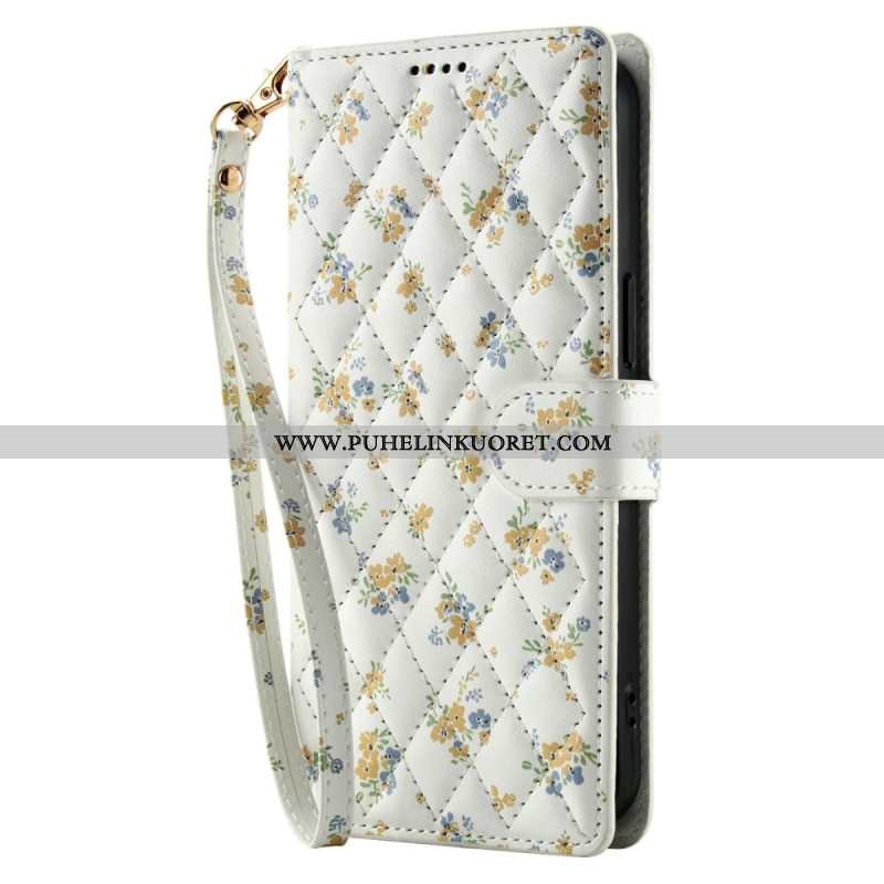 Kuoret Xiaomi Redmi Note 15 5g Kukkakuvioinen Hihna