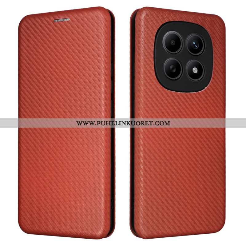 Nahkakotelo Xiaomi Redmi Note 15 5g Iskunkestävä Hiilikuitukuvio Suojakuori