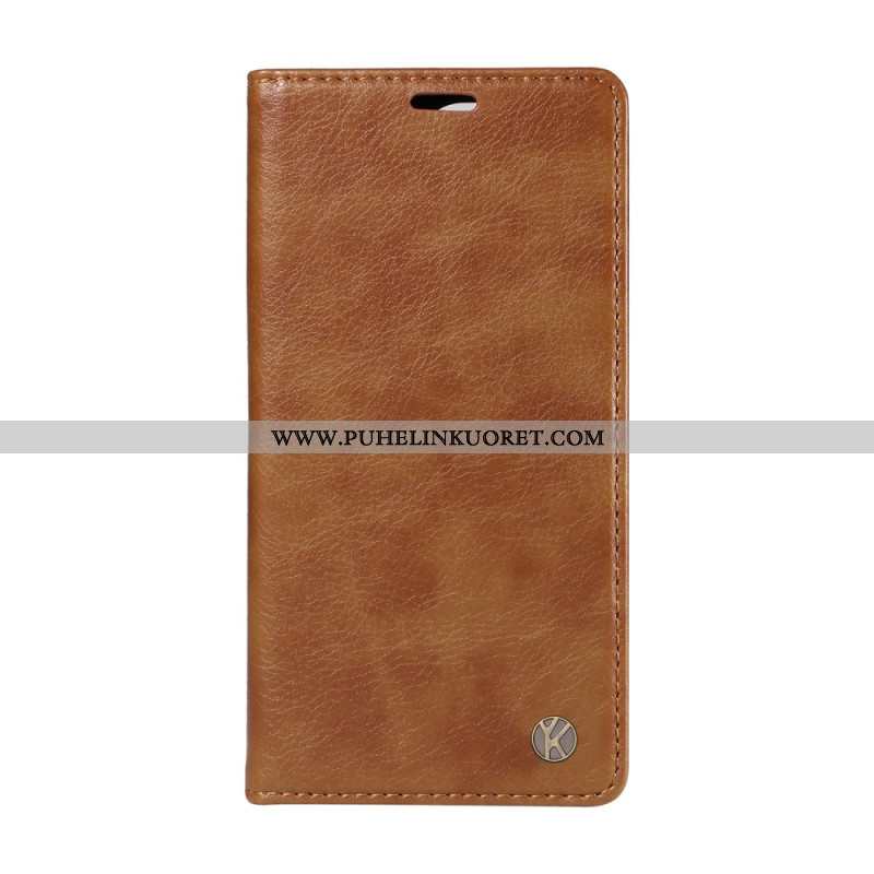 Nahkakotelo Xiaomi Redmi Note 15 Pro 5g Retro Yikatu Yk Suojakuori