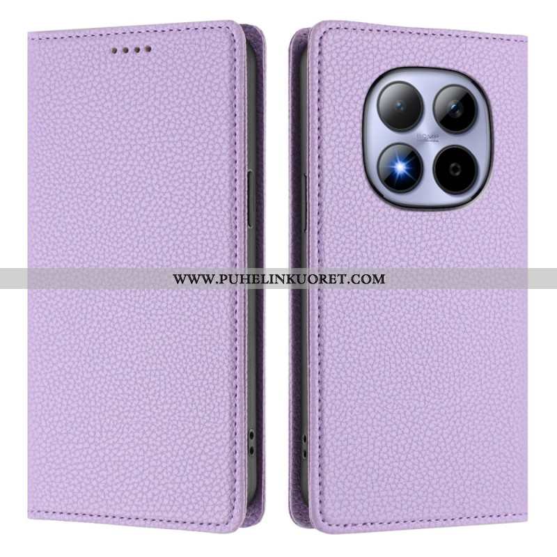 Nahkakotelo Xiaomi Redmi Note 15 Pro 5g Rfid-suojattu