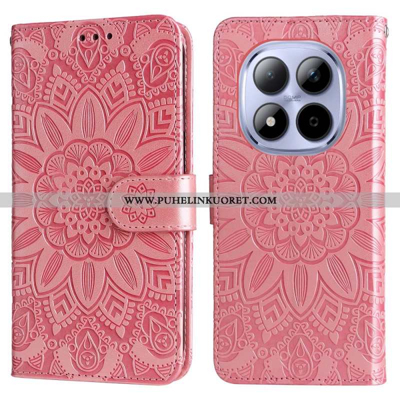 Kotelot Xiaomi Redmi Note 15 Pro 5g Auringonkukkakuvio