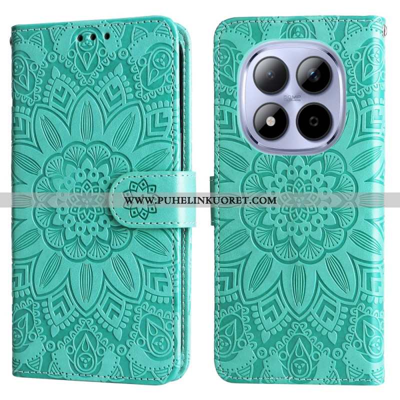 Kotelot Xiaomi Redmi Note 15 Pro 5g Auringonkukkakuvio