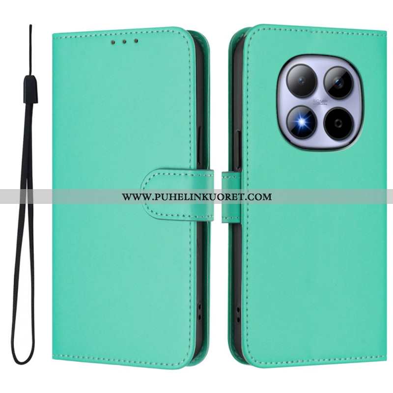 Kotelot Xiaomi Redmi Note 15 Pro 5g Puhelinkuoret Yksiväristä Keinonahkaa