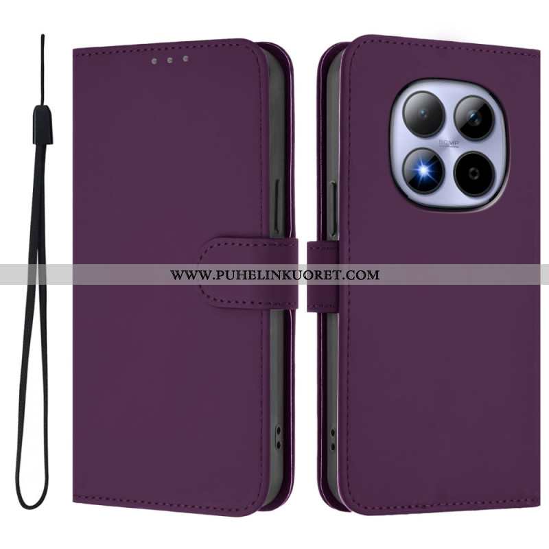 Kotelot Xiaomi Redmi Note 15 Pro 5g Puhelinkuoret Yksiväristä Keinonahkaa