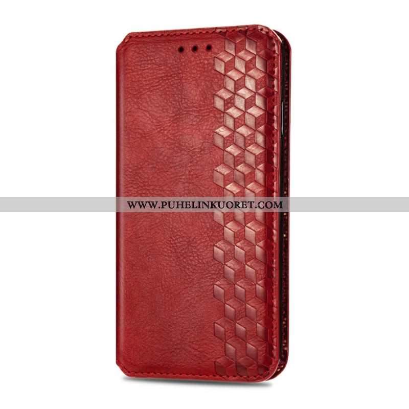 Nahkakotelo Xiaomi Redmi Note 15 Pro Plus 5g Timanttikuvio