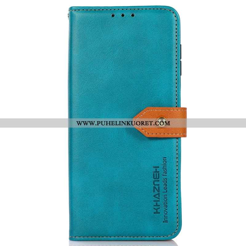 Nahkakotelo Xiaomi Redmi Note 15 Pro Plus 5g Khazneh Kultainen Lukko