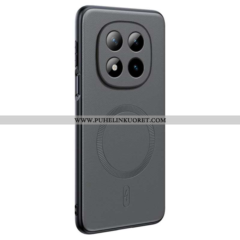 Kuori Xiaomi Redmi Note 15 Pro Plus 5g Magneettinen Nahkaefekti Suojakuori