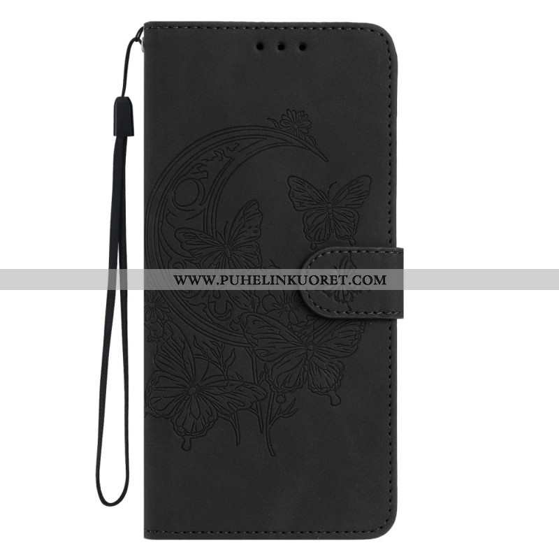 Kotelot Xiaomi Redmi Note 15 Pro Plus 5g Perhos- Ja Kukkakuvio Suojakuori