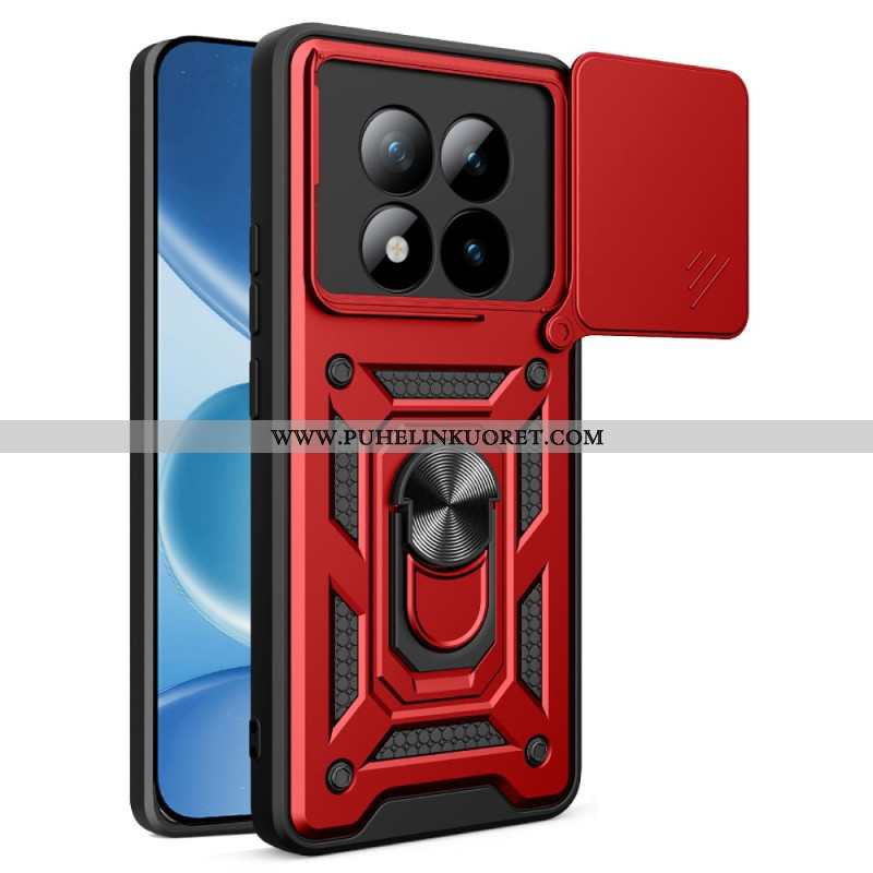 Kuori Xiaomi Redmi Note 15 Pro Plus 5g Liukuva Kameransuoja Ja Integroitu Jalusta