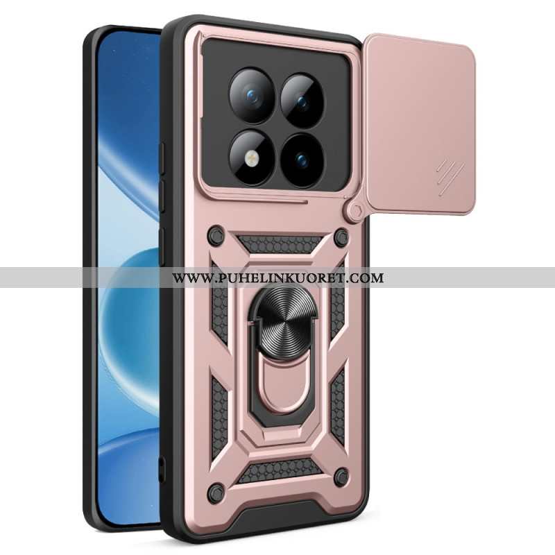 Kuori Xiaomi Redmi Note 15 Pro Plus 5g Liukuva Kameransuoja Ja Integroitu Jalusta