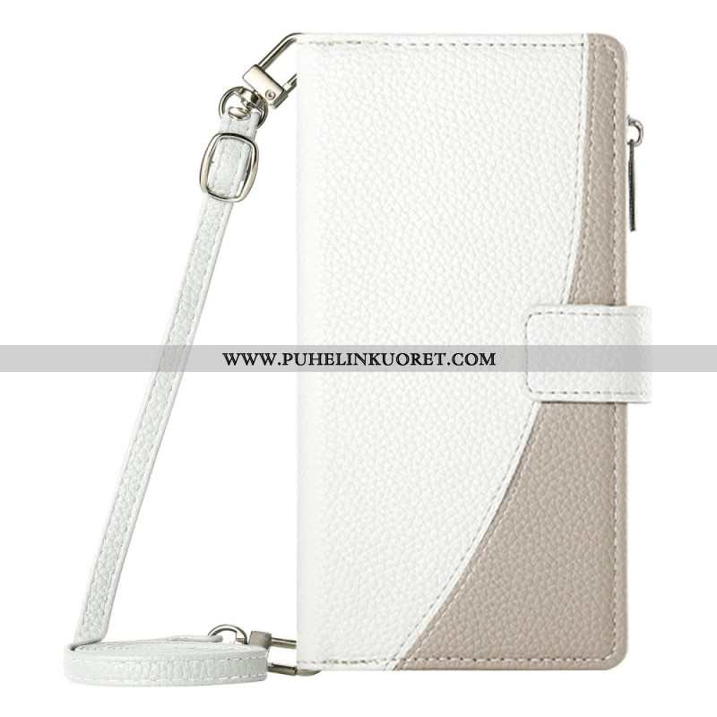 Kotelot Xiaomi Redmi Note 15 Pro Plus 5g Kaksivärinen Hihnoilla