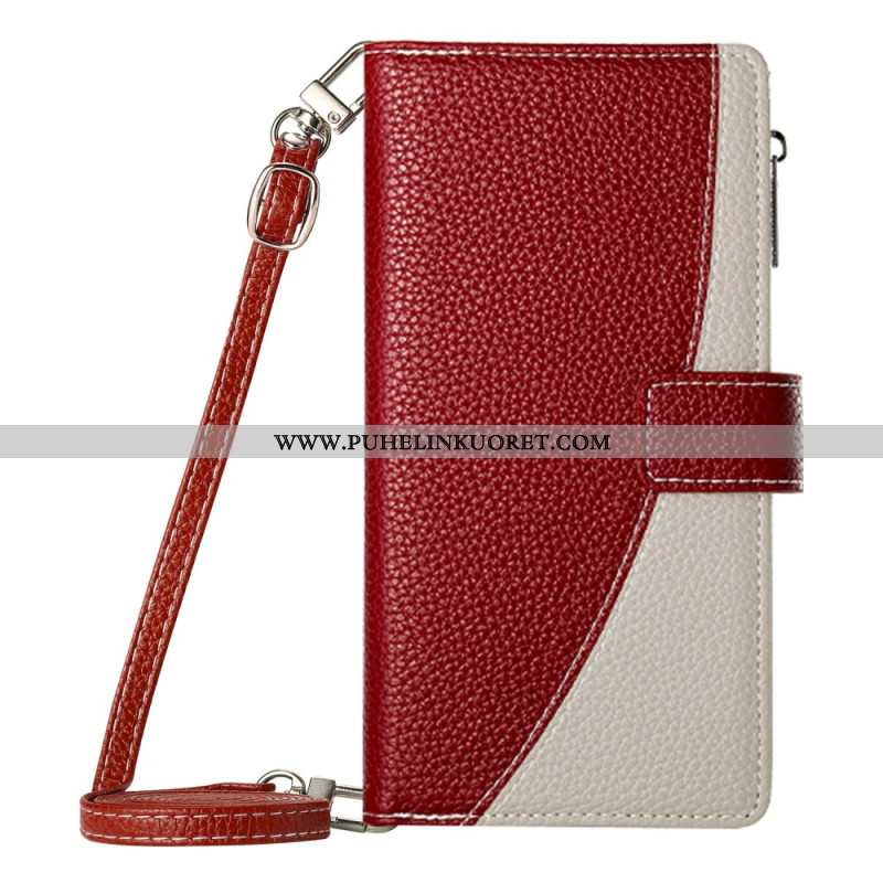 Kotelot Xiaomi Redmi Note 15 Pro Plus 5g Kaksivärinen Hihnoilla