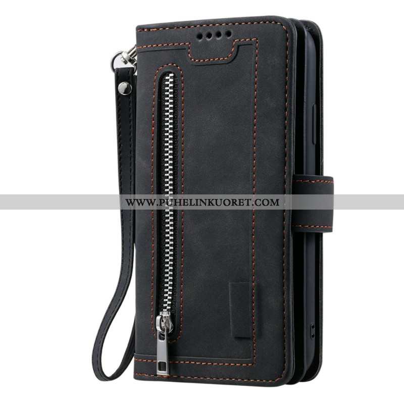 Nahkakotelo Xiaomi Redmi Note 15 Pro Plus 5g 9 Kortin Lokeron Lompakko