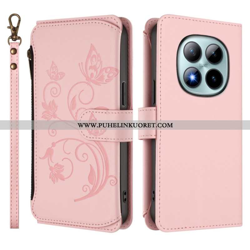 Kotelot Xiaomi Redmi Note 15 Pro Plus 5g Puhelinkuoret Kukallinen Lompakko