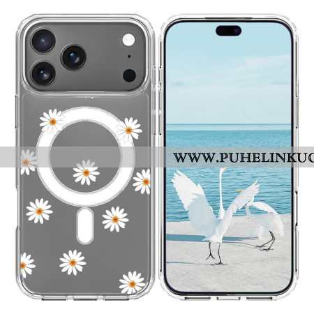 Kuori iPhone 17 Pro Max Magsafe-yhteensopivat Päivänkakkarat