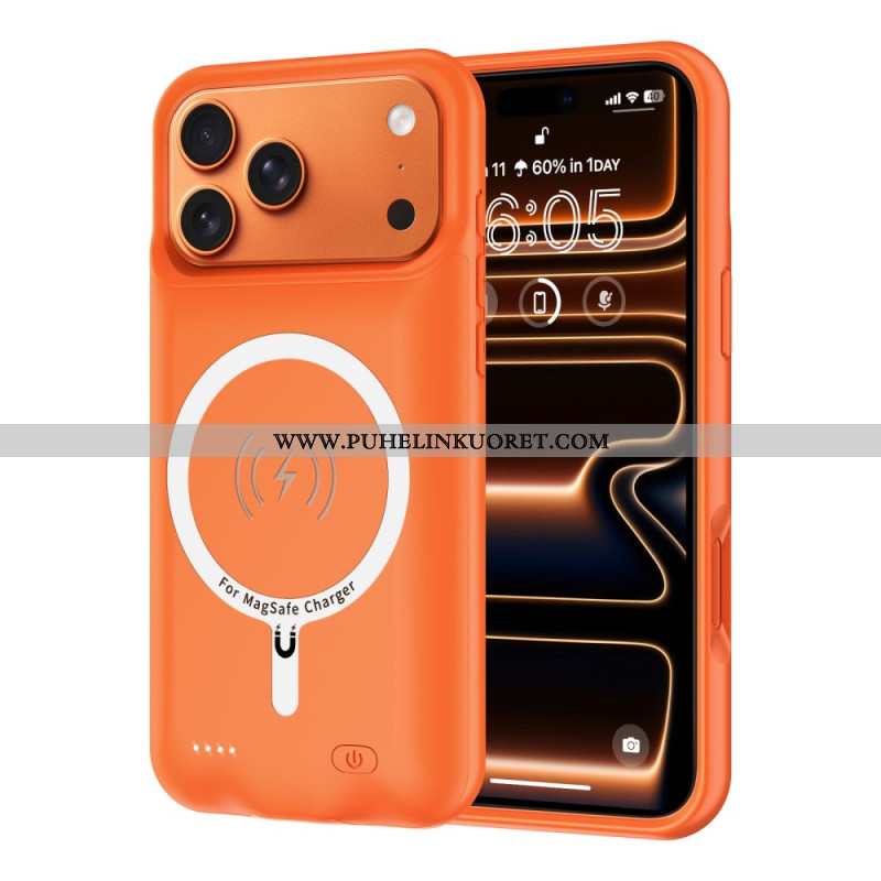 6000mah:n Varavirtalähde iPhone 17 Pro Maxille Magsafella