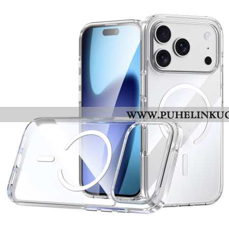 Kuori iPhone 17 Pro Magsafe-yhteensopiva Kirkas