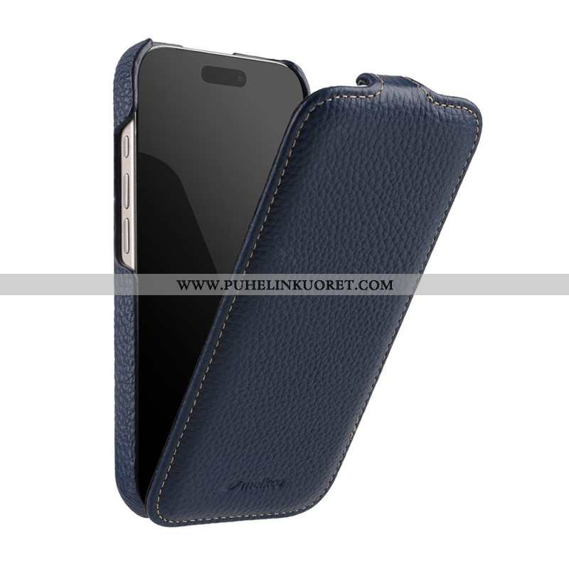 Kotelot iPhone 17 Pro Magsafe-yhteensopiva Premium Vertical Flip Cover -suojakuoren Kanssa