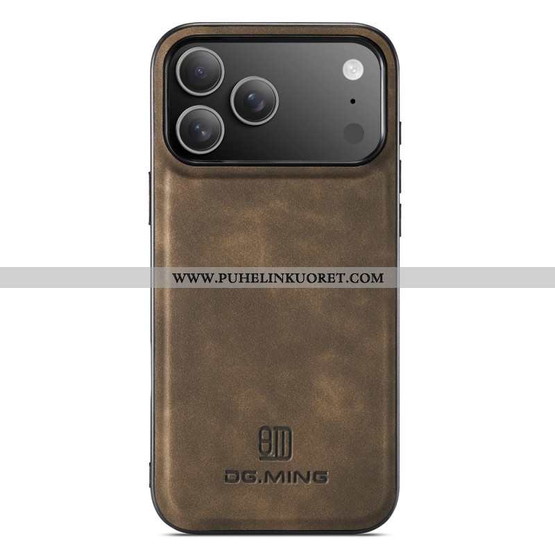 Kuori iPhone 17 Pro Dg.ming Nahkajäljitelmä