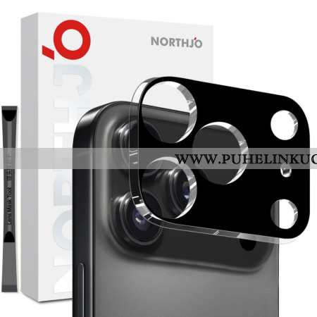 Karkaistusta Lasista Valmistettu Linssinsuoja iPhone 17 Prolle (musta Versio)