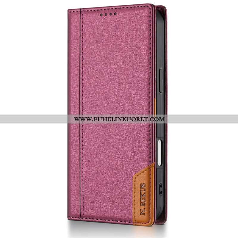 Nahkakotelo iPhone 17 Rfid-esto N.bekus