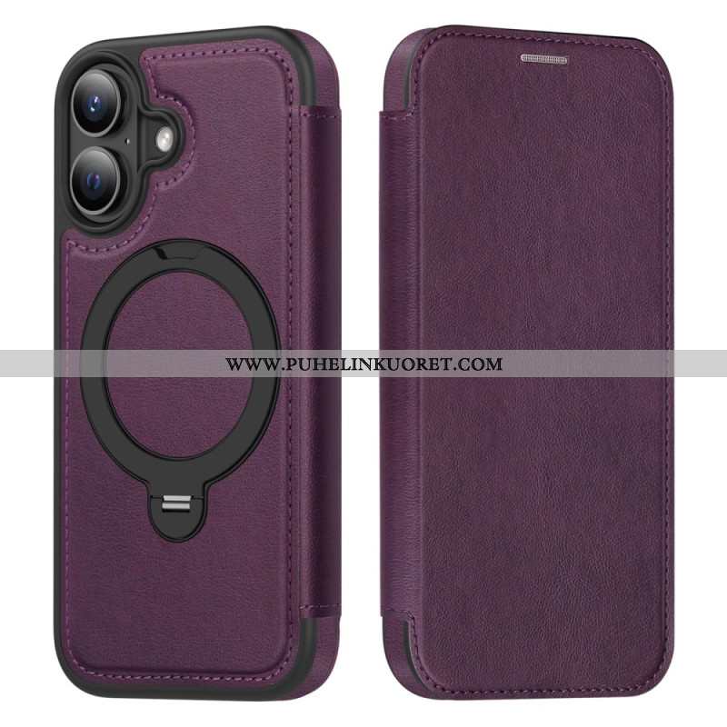 Nahkakotelo iPhone 17 Puhelinkuoret Magsafe-integroitu Rfid-esto