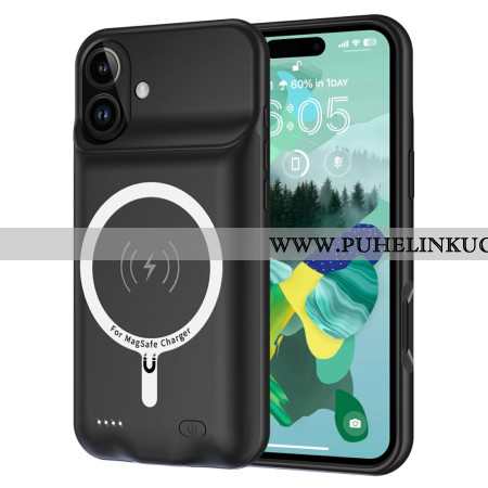 6000mah Ulkoinen Akkukotelo iPhone 17 Magsafe