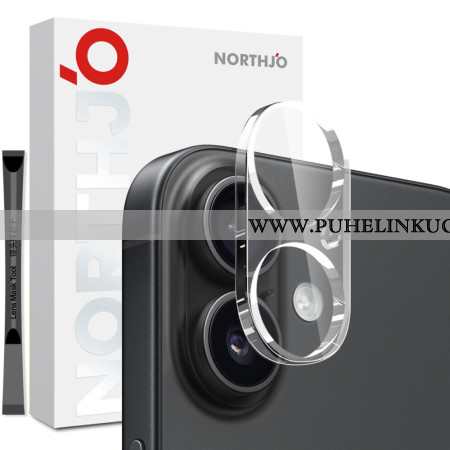 Karkaistusta Lasista Valmistettu Linssisuoja iPhone 17 (kirkas)