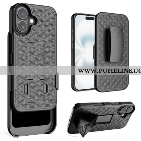 Kuori iPhone 17 Liukuva Jalusta Ja Klipsi