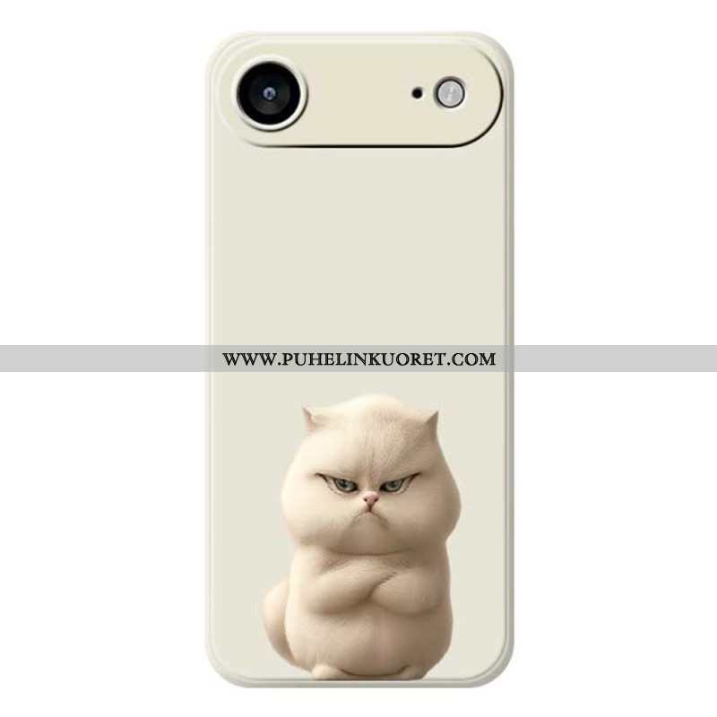 Kuori iPhone Air Vihainen Kissa Suojakuori