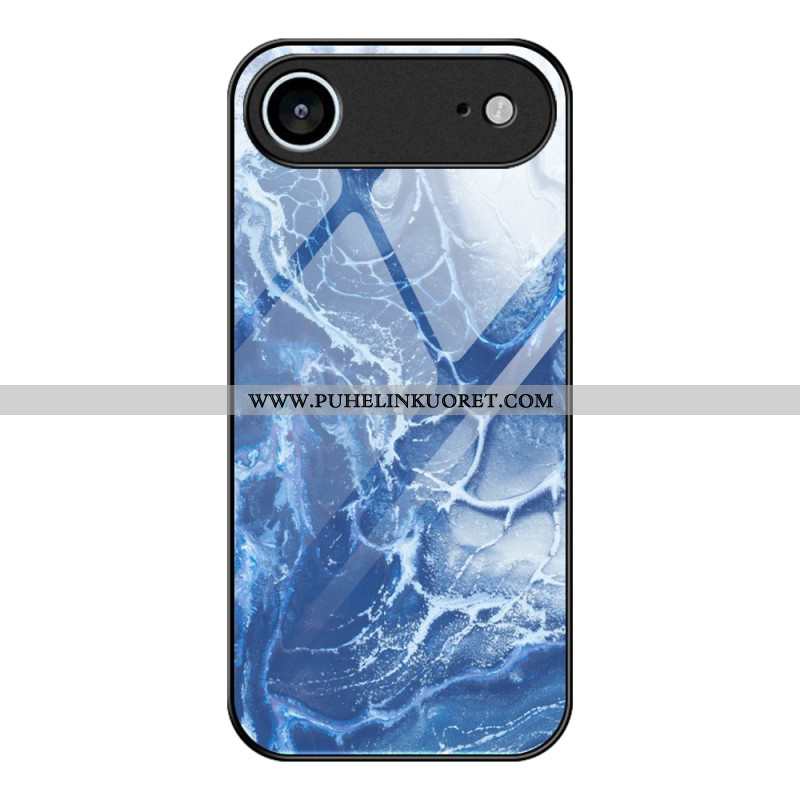 Kuori iPhone Air Karkaistua Lasia Marmorikuvio Suojakuori