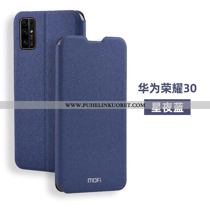 Kuoret, Kotelo Honor 30 Nahkakuori Pesty Suede Kuori Murtumaton Pinkki