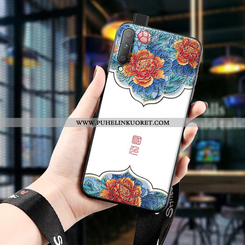 Kuori, Kuoret Honor 9x Pro Pehmeä Neste Silikoni Nuoret Taide Valkoinen
